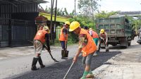 Jalan Lingkar Pule dari Rusak Parah Perlahan Mulus, Ini Penjelasan Dinas PUPR Trenggalek