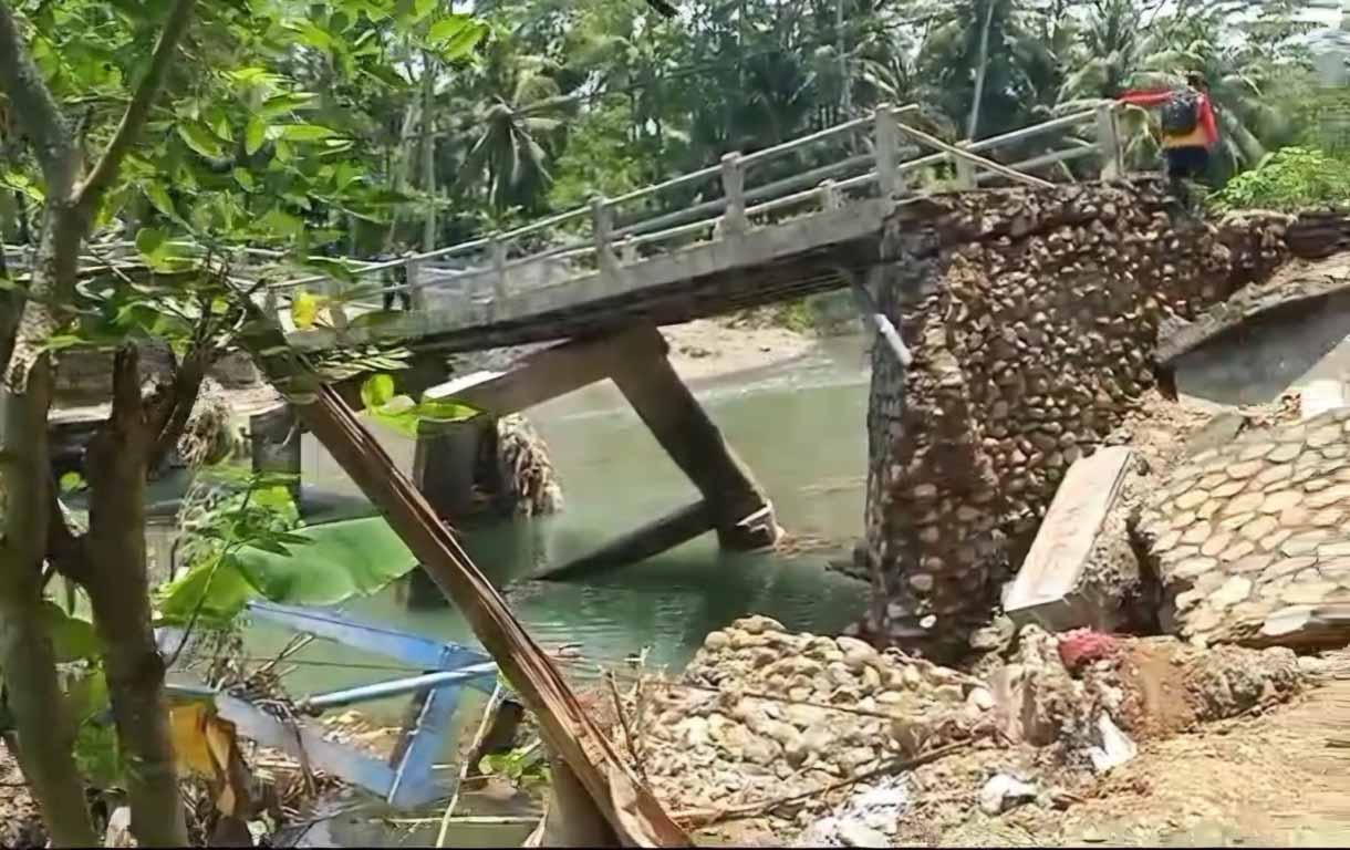 Sejumlah Infrastruktur Rusak Terdampak Bencana, ini Langkah Pemkab Trenggalek