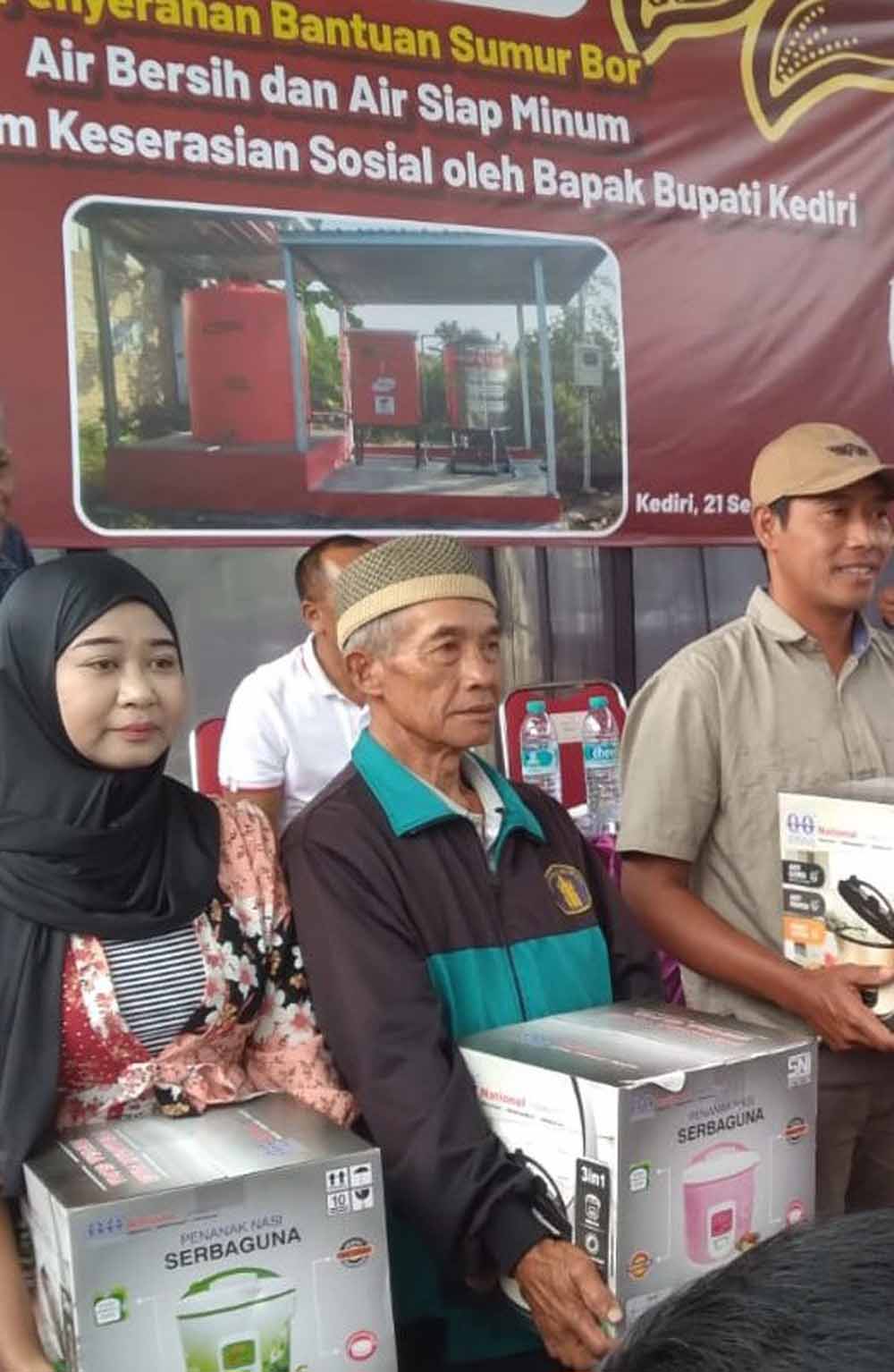 Bantuan 19 Sumur Bor dari Kemensos RI Bakal Direalisasikan Pemkab Kediri