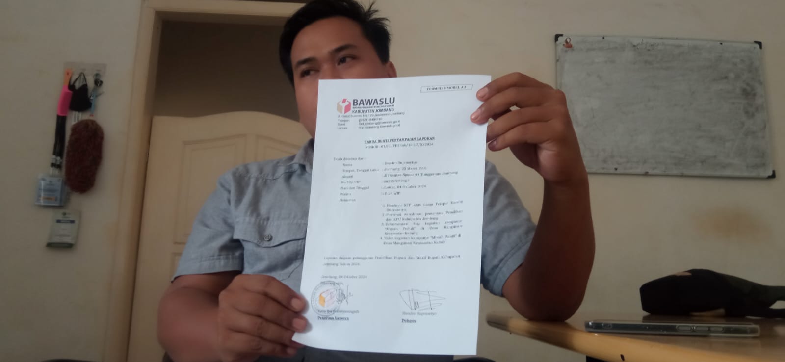 Pemantau Pilkada Jombang Sebut Banyak Laporan Pendamping Desa Tak Netral
