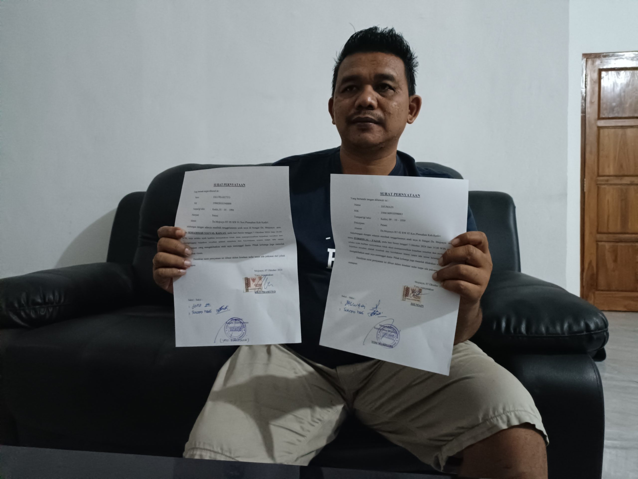 Pamit Mancing, Dua Bocah TK Asal Kediri Ditemukan Meninggal di Sungai 