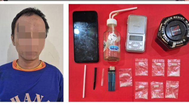 Pengembangan Kasus, Pengedar Sabu Menginap di Hotel Prodeo Polres Kediri