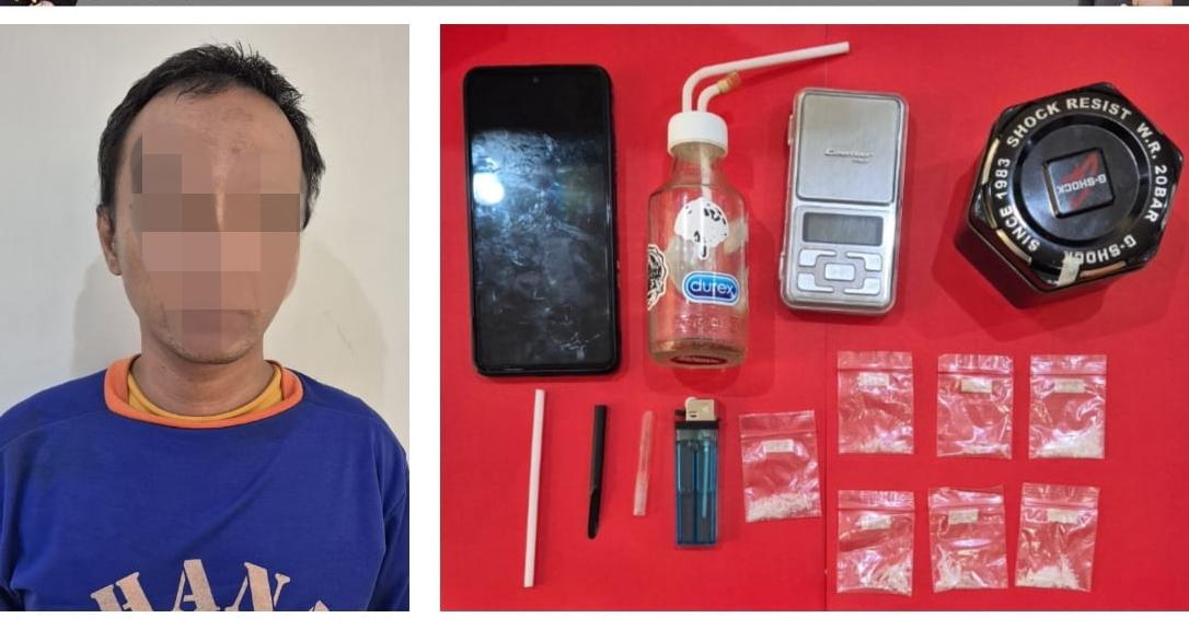 Pengembangan Kasus, Pengedar Sabu Menginap di Hotel Prodeo Polres Kediri