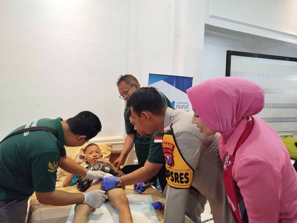 Hari Sumpah Pemuda, Polres Ponorogo Gelar Sunatan Massal Gratis