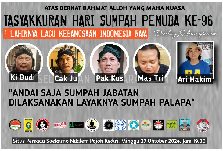 Sambut Hari Sumpah Pemuda, Situs Persada Sukarno Adakan Tasyakuran dan Dialog Sumpah Pemuda