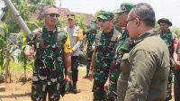 Tim Wasev Mabes TNI AD Tinjau Hasil Kerja Progres TMMD 122 Kodim 0809 Kediri