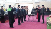 Pimpinan DPRD Kota Blitar Diambil Sumpah, Targetkan AKD Kelar Secepatnya