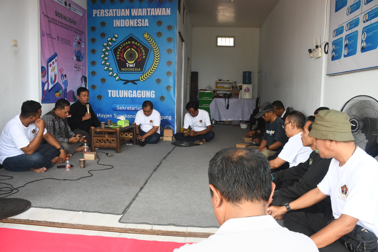 Golput Diprediksi Capai 50 Persen, KPU Gandeng PWI Tulungagung untuk Tingkatkan Partisipasi Pemilih