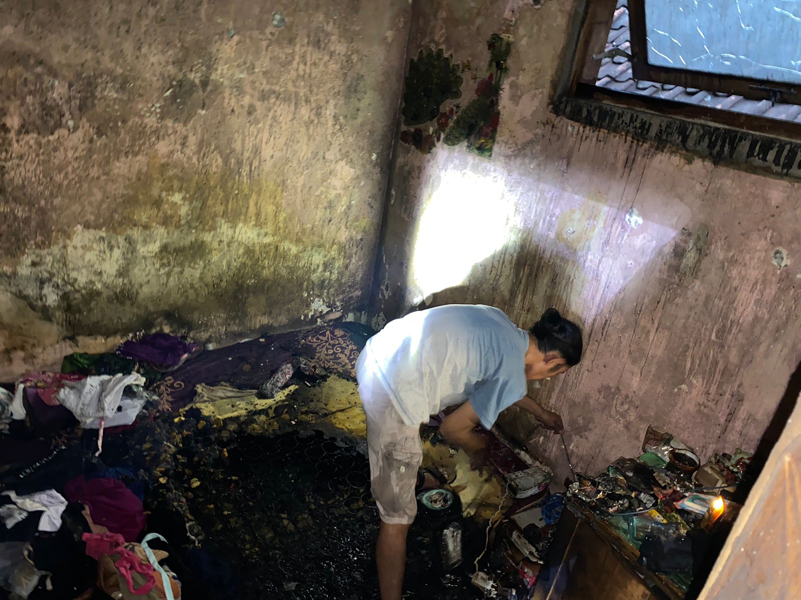 Toko Pracangan di Tulungagung Nyaris Ludes Terbakar, Penyebabnya Kipas Angin Masih Menyala