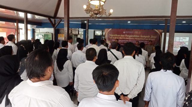 KPU Kabupaten Tulungagung Melantik 11.410 Petugas KPPS