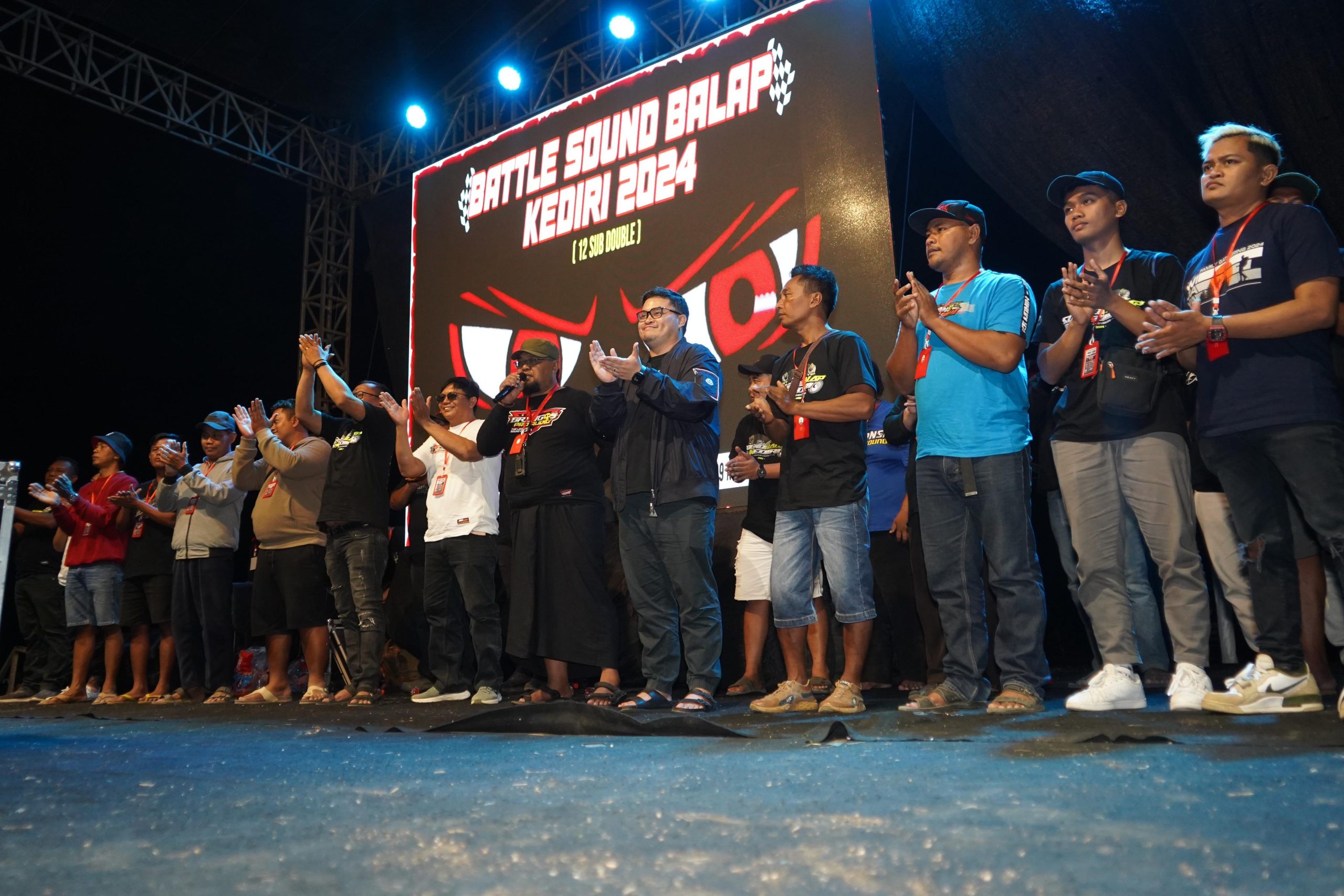 Mas Dhito Disambut Ribuan Warga Battle Sound Horeg