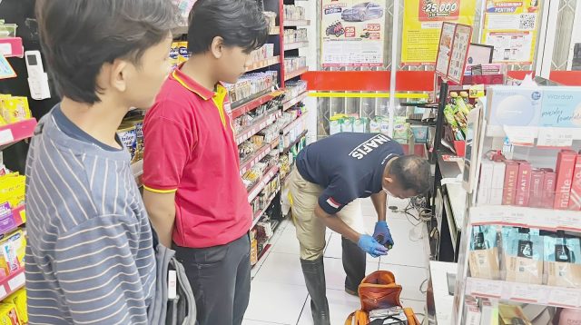Bobol Minimarket, Empat Perampok Diringkus Resmob Polres Kediri Kota