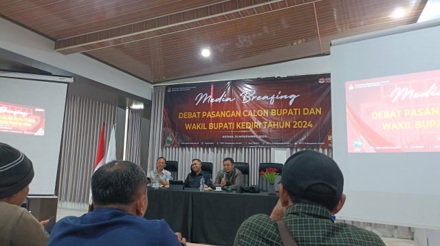 Debat Terakhir Pilbup Kediri 2024, KPU Kabupaten Kediri: Diharap Menjadi Acuan Warga