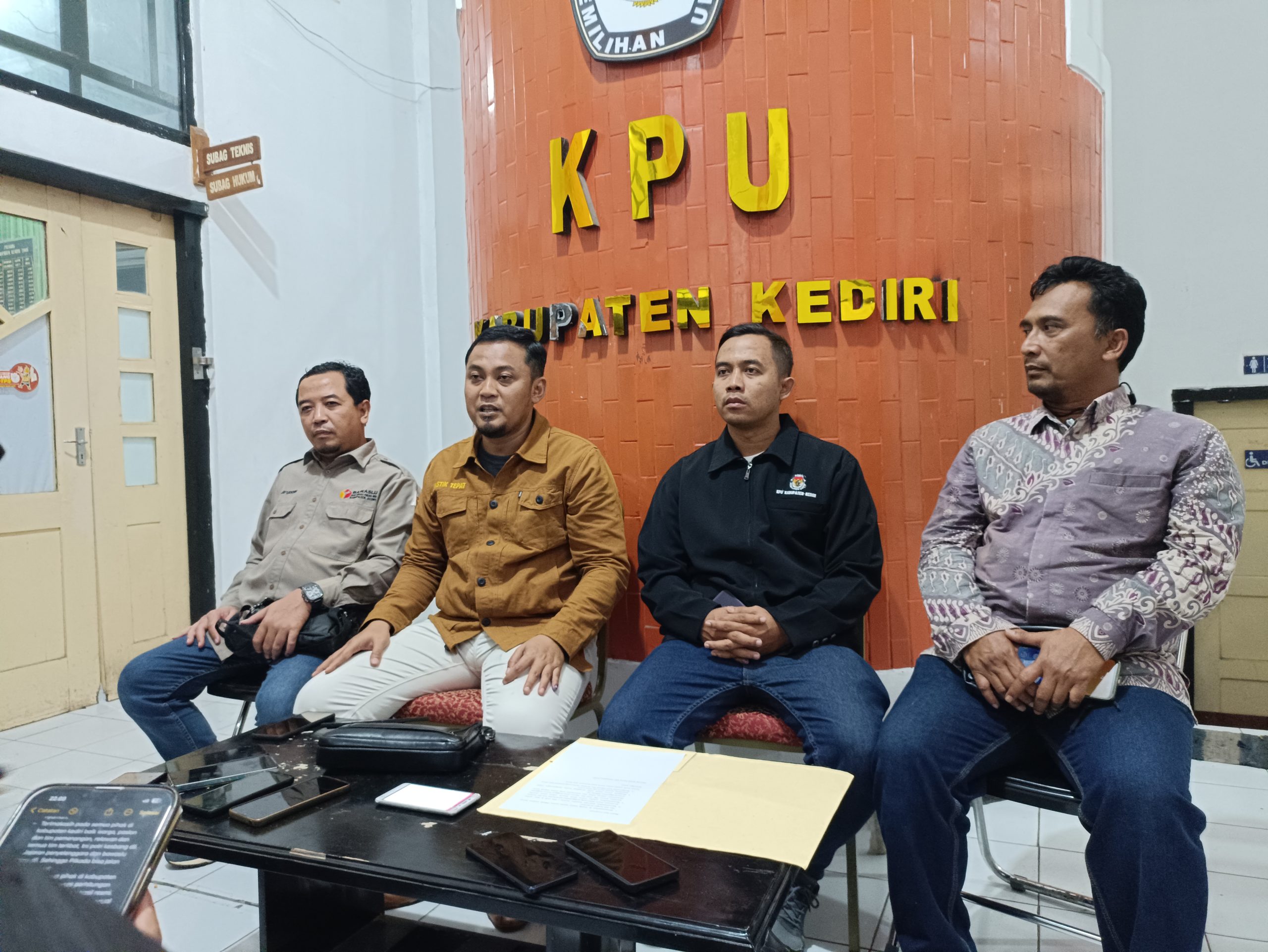 KPU Kabupaten Kediri Ajak Masyarakat Kawal Tahap Penghitungan dan Rekap sampai Tuntas