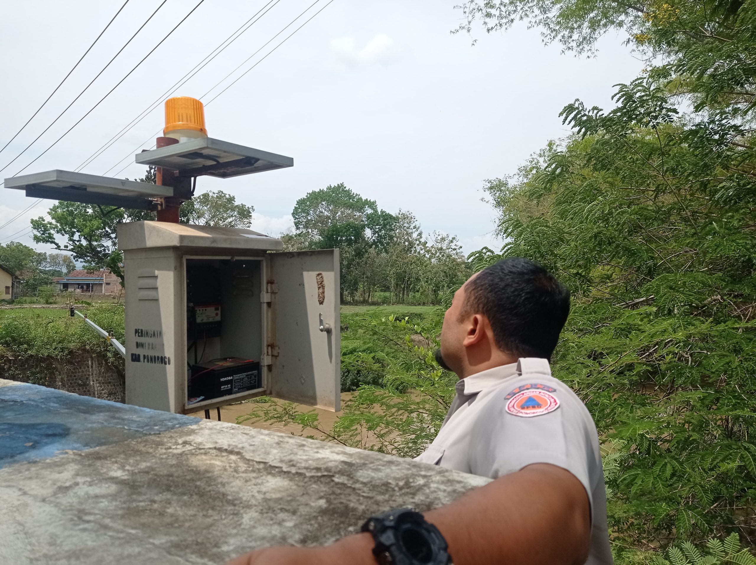 Cek Sistem Peringatan Dini Bencana dan 12 EWS Dinonaktifkan, Ini Penjelasan BPBD Kabupaten Ponorogo