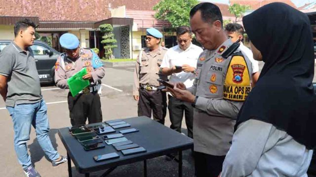 Ponsel Anggota Polres Kediri Kota Disiadak, Ini Kata Waka Polres Kediri Kota