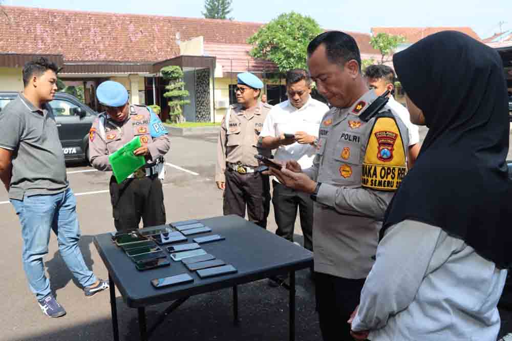 Ponsel Anggota Polres Kediri Kota Disiadak, Ini Kata Waka Polres Kediri Kota
