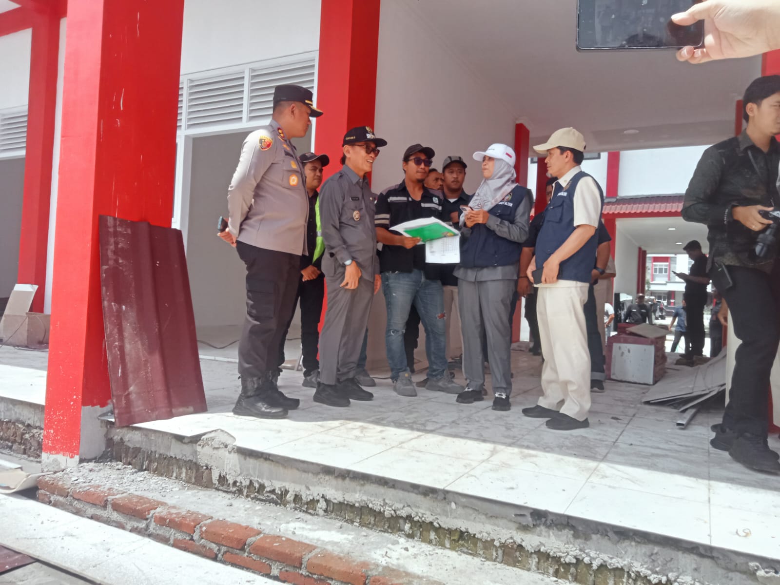 Sidak Sembilan Proyek Strategis, Wawalikota Blitar Minta Pembangunan Tepat Waktu