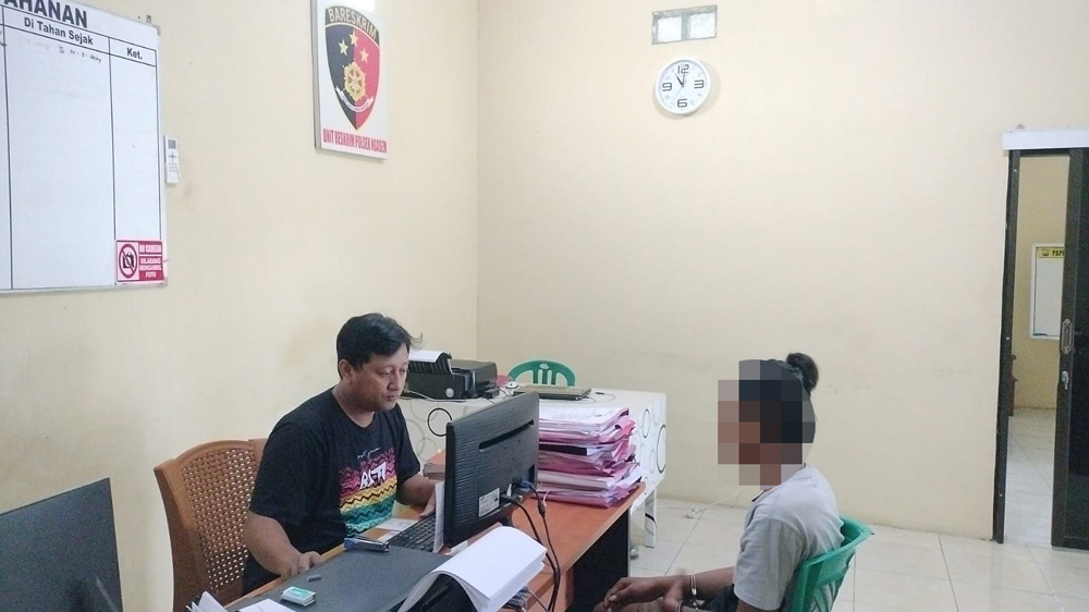Sabetkan Sebilah Pisau, Pemuda Asal Gurah Kediri Diamankan Polisi