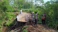Baru Setahun, Jembatan Pagerwojo Ambrol Diterjang Banjir