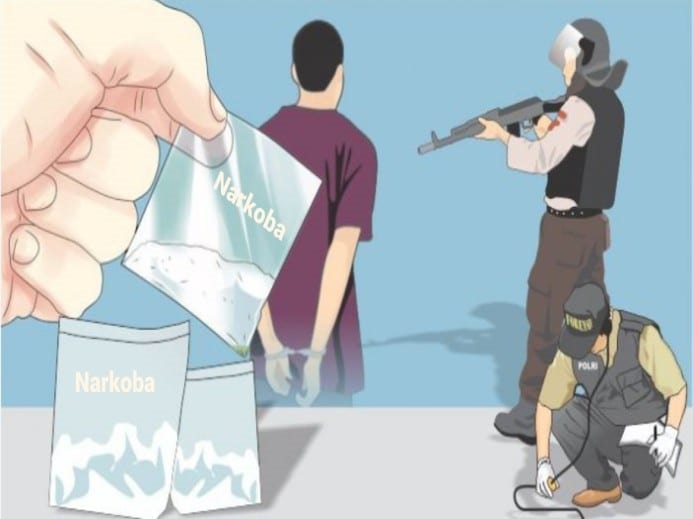 Oknum Polisi Ditangkap Gara-gara Narkoba