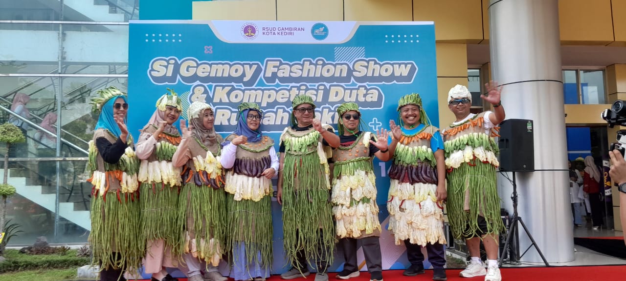 Si Gemoy dan Duta RS Meriahkan Hari Jadi ke 149 RSUD Gambiran Kota Kediri