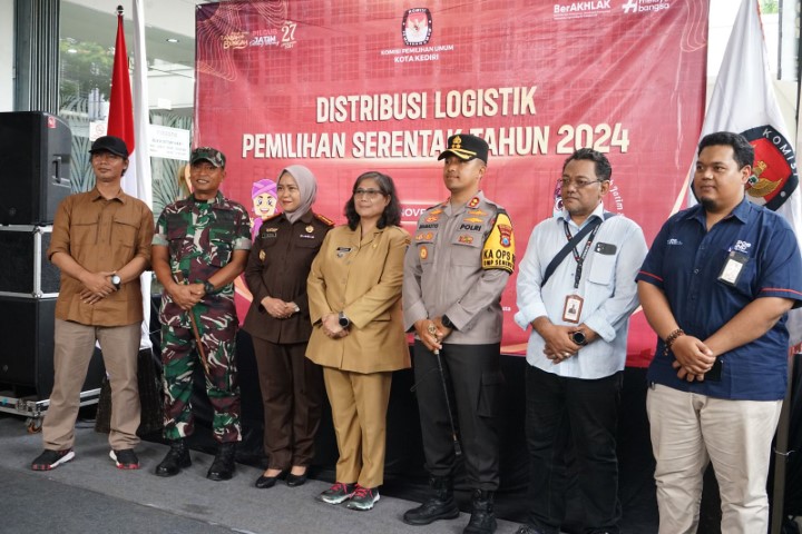 distribusi pilkada kota kediri