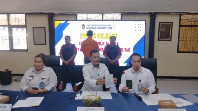 Sebanyak 7 WNA Nakal Ditindak Imigrasi Blitar