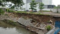 Dinas PUPR Kabupaten Kediri Segera Lakukan Perbaikan Plengsengan Ambrol