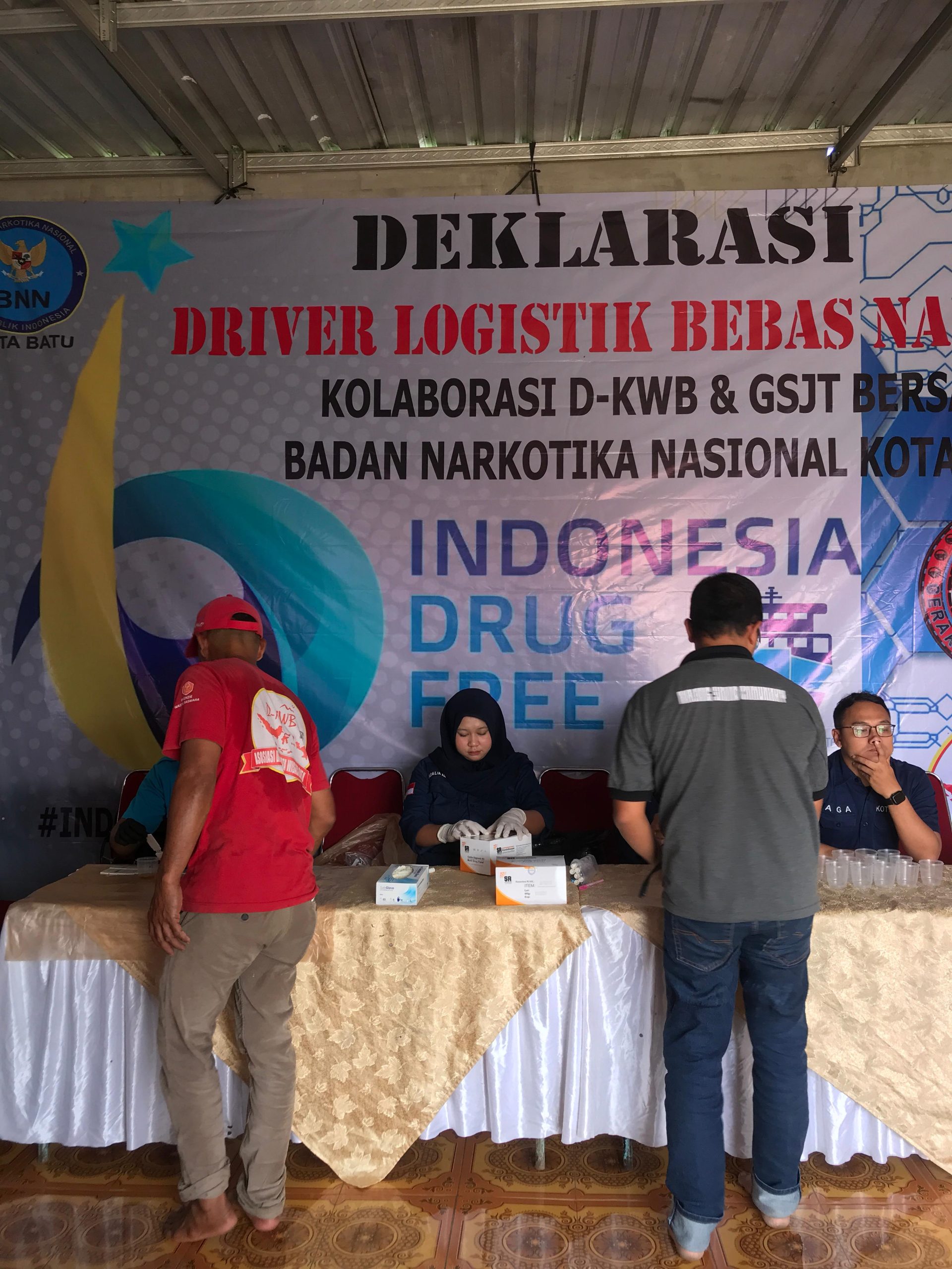 Tes Urine Ojol, Satu Driver Kota Batu Positif Narkoba