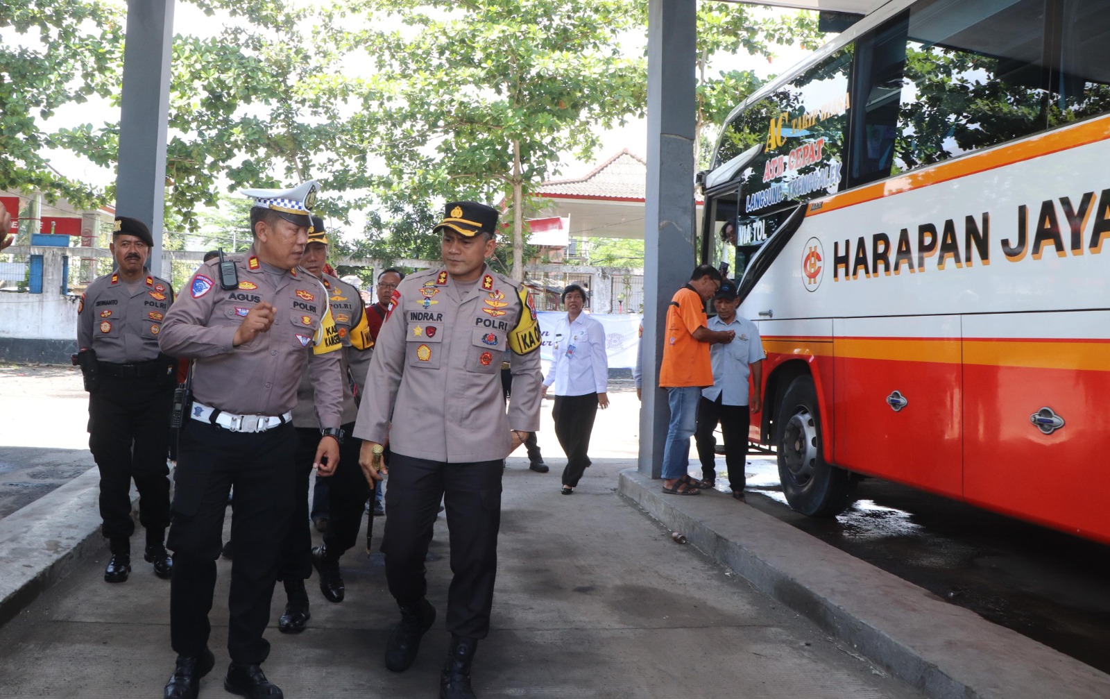 Kelayakan Operasional Kendaraan di Terminal Surodakan Trenggalek Diperiksa, Jangan Takut Menegur Jika Sopir Ugal - ugalan