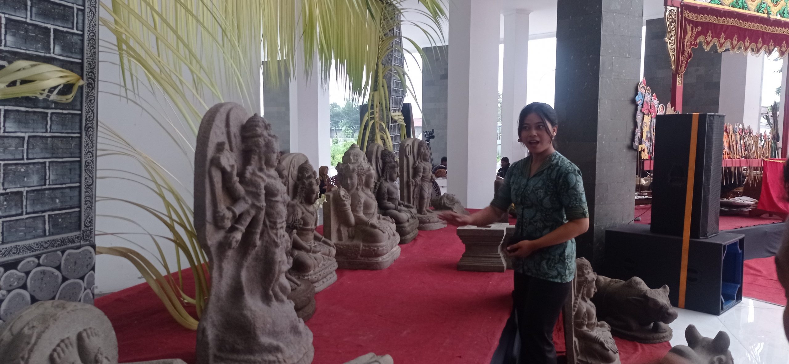 Sebanyak 14 Arca Cagar Budaya Kembali ke Kabupaten Kediri