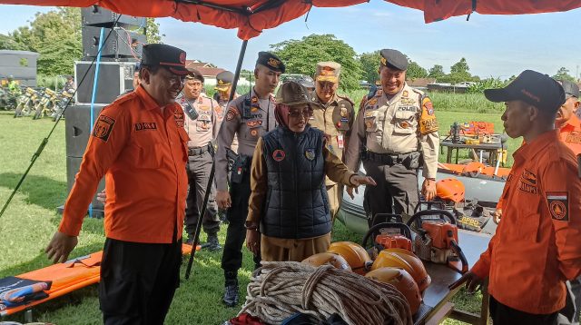 Apel Kesiapsiagaan Penanggulangan Bencana, Pemkab Kediri Fokus Hadapi Potensi Hidrometeorologi