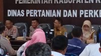 Peningkatan Penguatan Program Ketahanan Pangan, Dispertabun Kabupaten Kediri Gelar Bimtek untuk PPL, TNI dan Polri