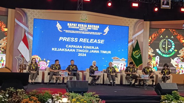 Capaian Selama Tahun 2024 Kejati Jatim, Tangani Ratusan Tipikor dan Proses Eksekusi Belasan Terpidana Mati