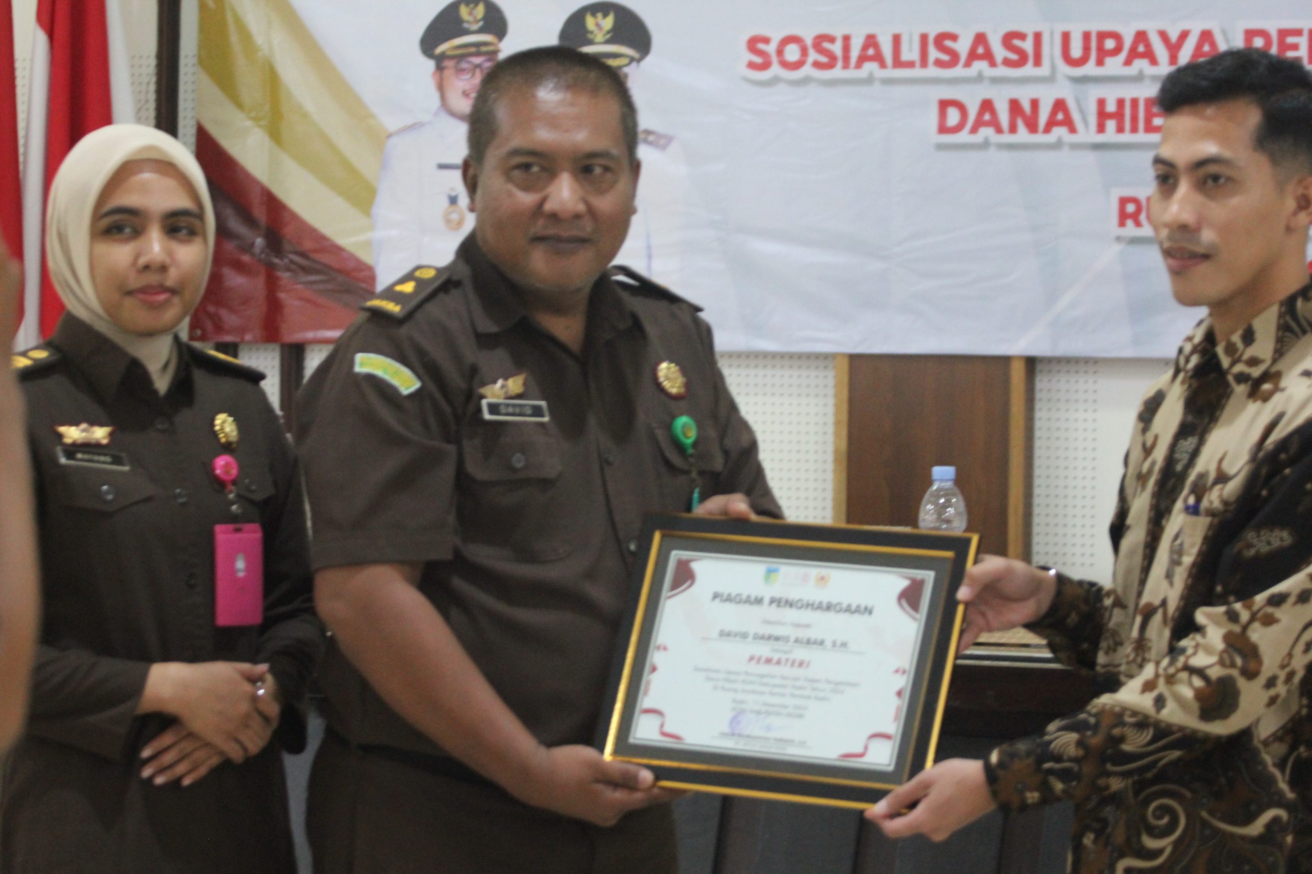 Sosialisasi Cegah Korupsi di Pengelolaan Dana Hibah KONI Kabupaten Kediri Tahun 2024