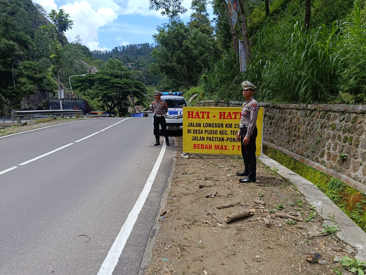 Jelang Operasi Lilin Semeru 2024, Satlantas Polres Ponorogo Cek Jalur Penghubung Antar-kabupaten, ini Tujuannya
