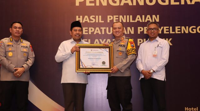 Polres Blitar Raih Penghargaan Ombudsman RI dari Inovasi Jumat Berkah dan SKCK Keliling