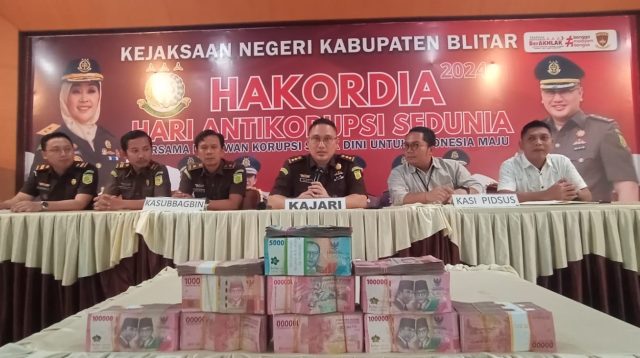 Uang Korupsi Pengeboran Sumber Air Rp 450 Juta Diamankan, Ini Kata Plh Kejaksaan Negeri Kabupaten Blitar
