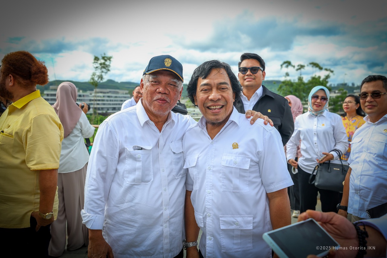 Alfinsyah Bustami Alias Komeng Kunjungi IKN, Sudah Mendapat Ruangan Yang Istimewa, Apa Itu…?