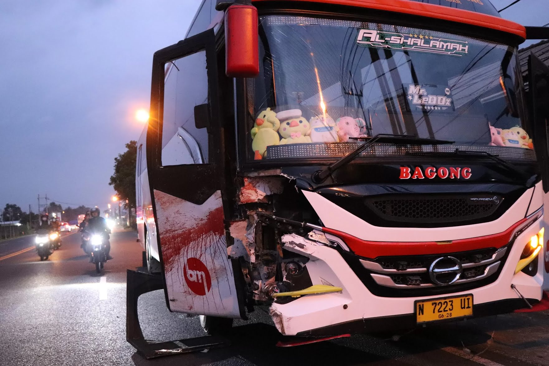 Kecelakaan Melibatkan Bus di Tulungagung Menewaskan 3 Orang Sepanjang Tahun 2024