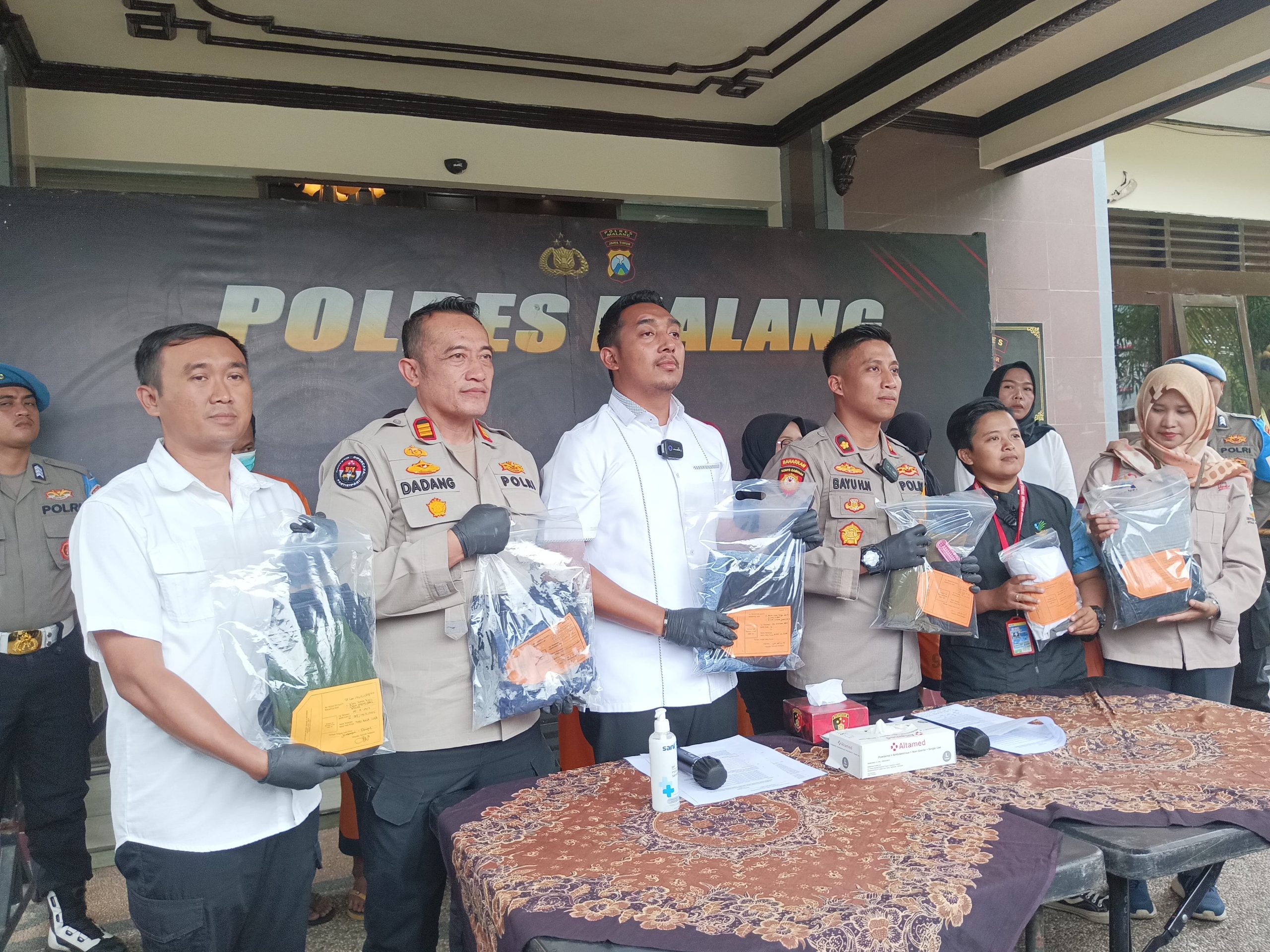 Kasus TPPO, Polres Malang Tetapkan Tersangka 6 Pemilik Warung Kopi Cetol Pasar Gondanglegi