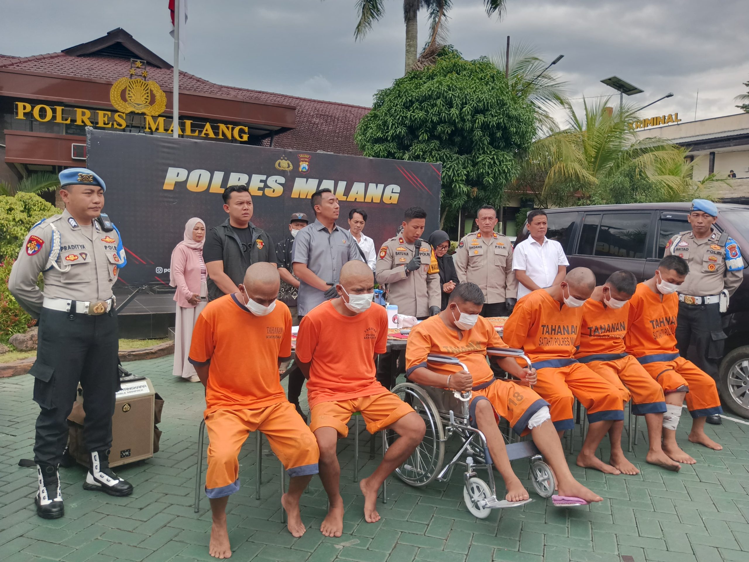 Polres Malang Bekuk Sindikat Pembobol Rumah, Dua Pelaku Dilumpuhkan