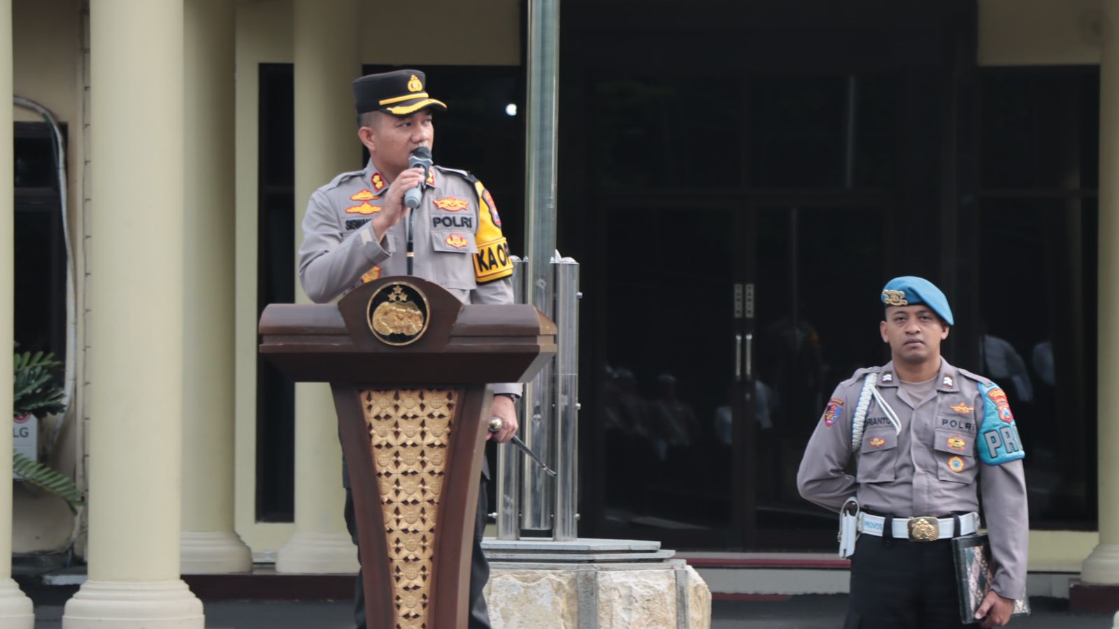 Kapolres Nganjuk Ingatkan Anggota untuk Jauhi Judi Online dan Pungli