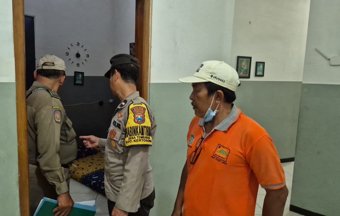 Diduga Jadi Tempat Mesum Kos-kosan di Kertosono Digeledah Aparat