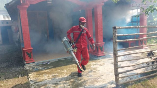 Fogging jadi Trobosan Cegah DBD yang Disebabkan Curah Hujan Semakin Tinggi