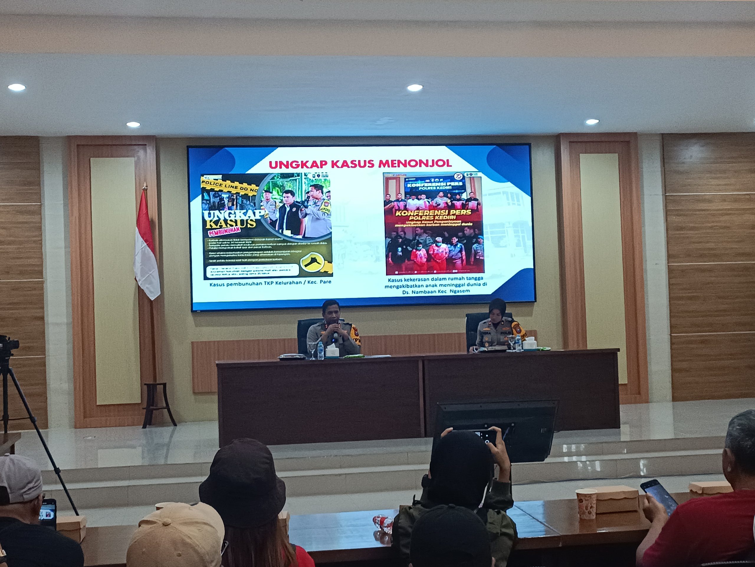 Angka Kejahatan Menurun Signifikan Selama Tahun 2024, ini Kata Kapolres Kediri