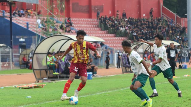 Menang Tipis 2-1 Derby Kediri, Inter Kediri Melaju 16 Besar Liga 4 Jatim