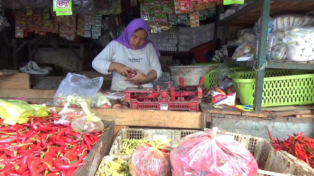 Harga  Cabai di Pasar Citra NiagaKabupaten Jombang Meroket Terdampak Cuaca Ekstrem