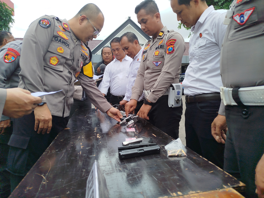 Kapolres Ponorogo Kumpulkan Senpi Milik Anggota, ini Tujuannya